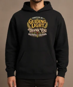 Awesome Grandparents Day Gratitude Typography For Family Love Hoodie