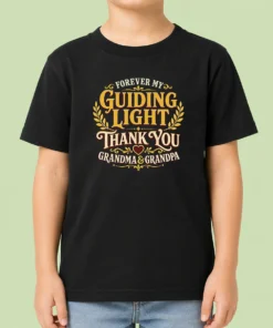 Awesome Grandparents Day Gratitude Typography For Family Love Kids T-Shirt