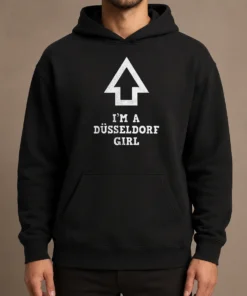 Awesome I'M A Dusseldorf Girl AOP Hoodie
