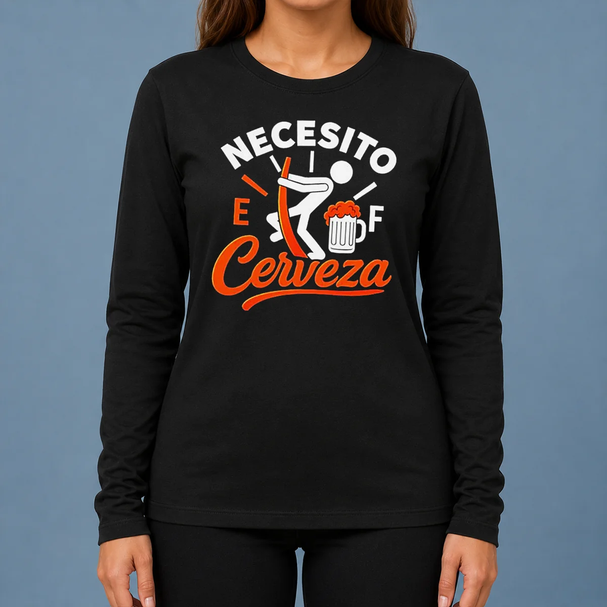 Awesome Necesito Cerveza Beer Level Shirt - Image 6