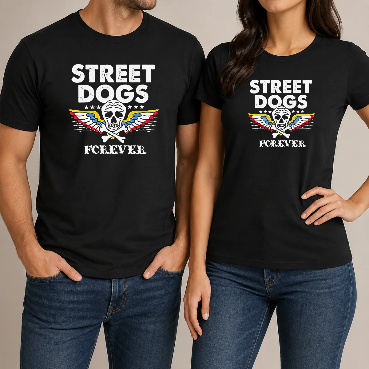 Awesome Street Dogs Forever Skull And Shirt Awesome Street Dogs Forever Skull And Shirt