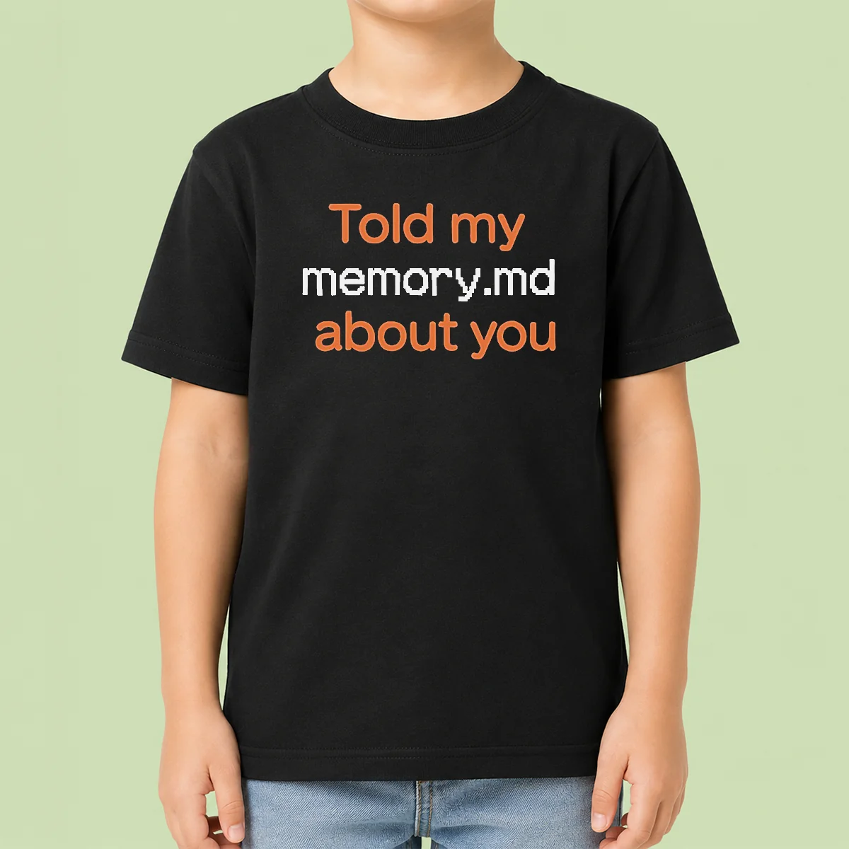 Awesome Top Told My Memorymd About You Coding Programming Kids T-Shirt