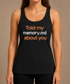 Awesome Top Told My Memorymd About You Coding Programming Tank Top