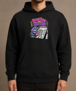 Funny Bowling For Strike Y2K Hoodie
