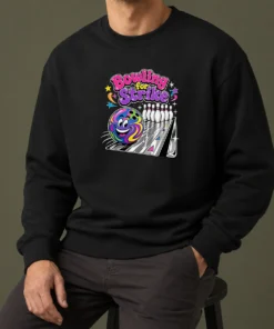 Funny Bowling For Strike Y2K Sweater