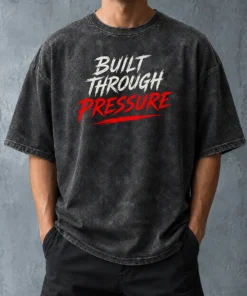 Funny Built Through Pressure Washed T-Shirt