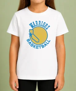Funny Golden State Warriors NBA Warriors Basketball Logo Kids T-Shirt