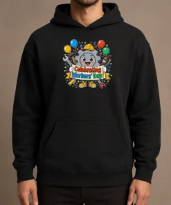 Funny Happy Celebrating Workers Day Gear Anime For Labour Day Hoodie