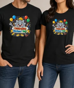 Funny Happy Celebrating Workers Day Gear Anime For Labour Day
