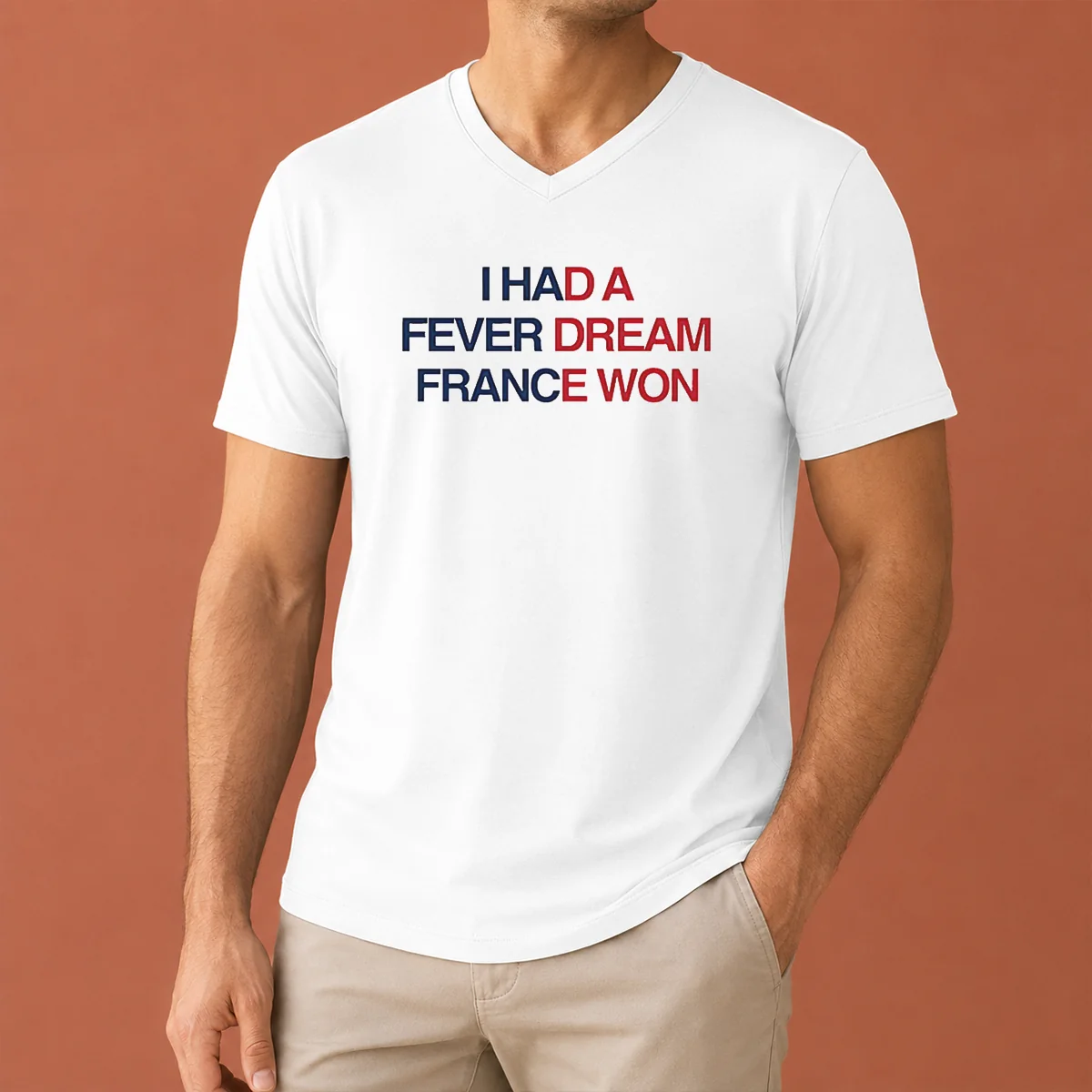 Funny I Had A Fever Dream V-Neck Shirt Funny I Had A Fever Dream V-Neck Shirt