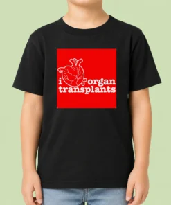 Funny I Heart Organ Transplants Transplant Awareness Kids T-Shirt