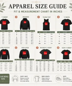Size chart for Funny I Heart Organ Transplants Transplant Awareness with measurements in inches and cm