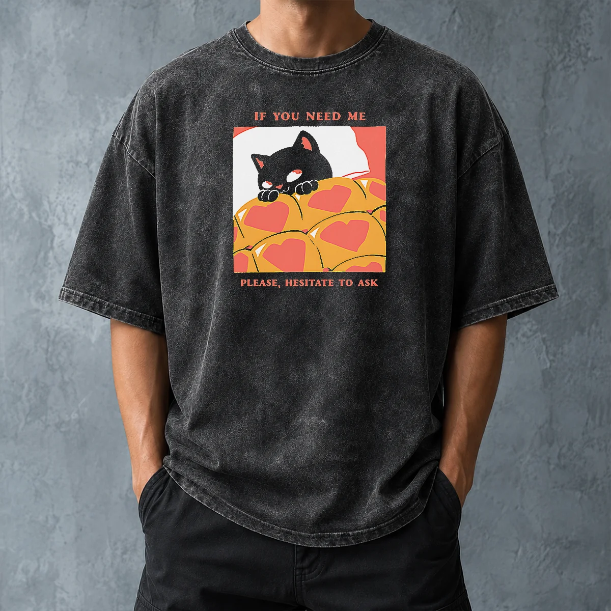 Funny Original Unavailable By Choice Washed T-Shirt