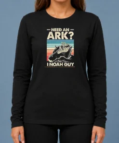 Funny Pretty I Noah Guy Long Sleeve Shirt