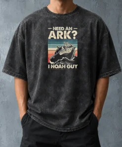 Funny Pretty I Noah Guy Washed T-Shirt