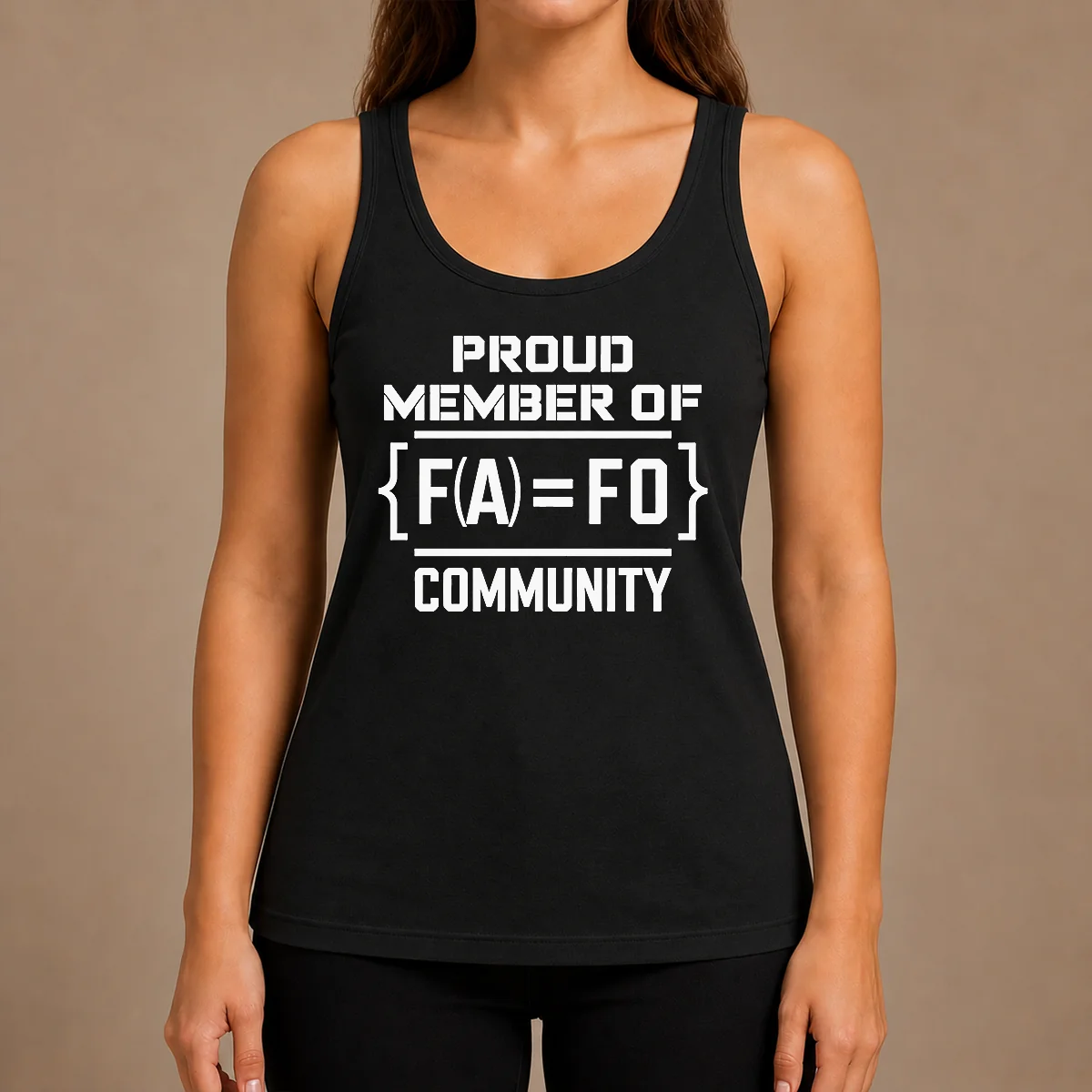 Funny Top Proud Member Of FAFO Community Geek Tank Top