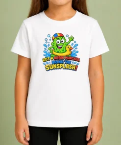 Good Awesome Brain Muncher Sunsplash Pixel Kids T-Shirt
