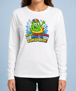 Good Awesome Brain Muncher Sunsplash Pixel Long Sleeve Shirt