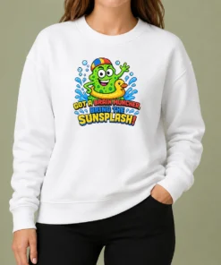 Good Awesome Brain Muncher Sunsplash Pixel Sweater