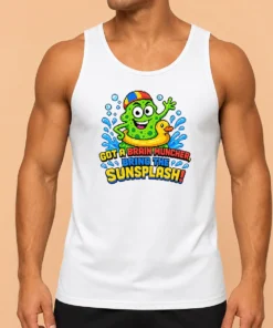 Good Awesome Brain Muncher Sunsplash Pixel Tank Top