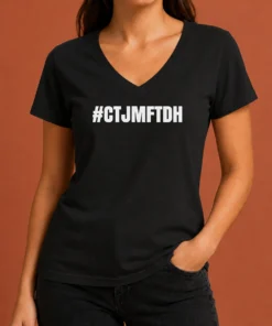 Good Awesome Tiakola #Ctjmftdh French Rap Fan V-Neck Shirt