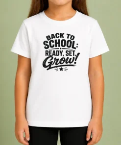 Good Back To School Motivational Silhouette Students Kids T-Shirt