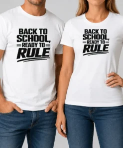 Good Back To School Ready To Rule Line Art For Students