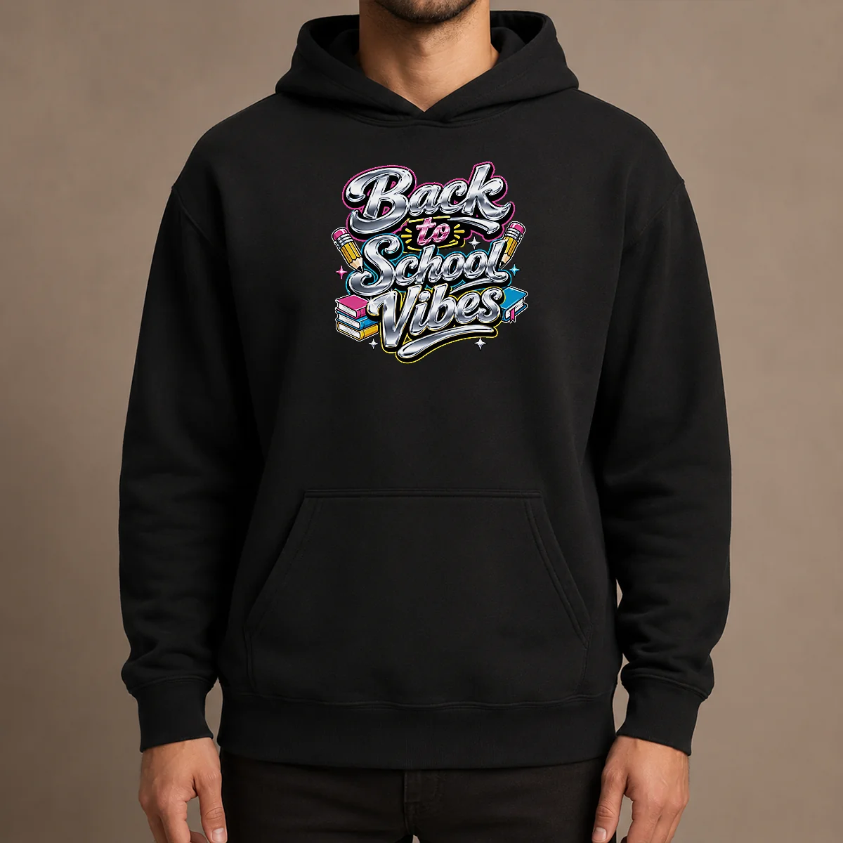 Good Back To School Vibes Y2K Hoodie