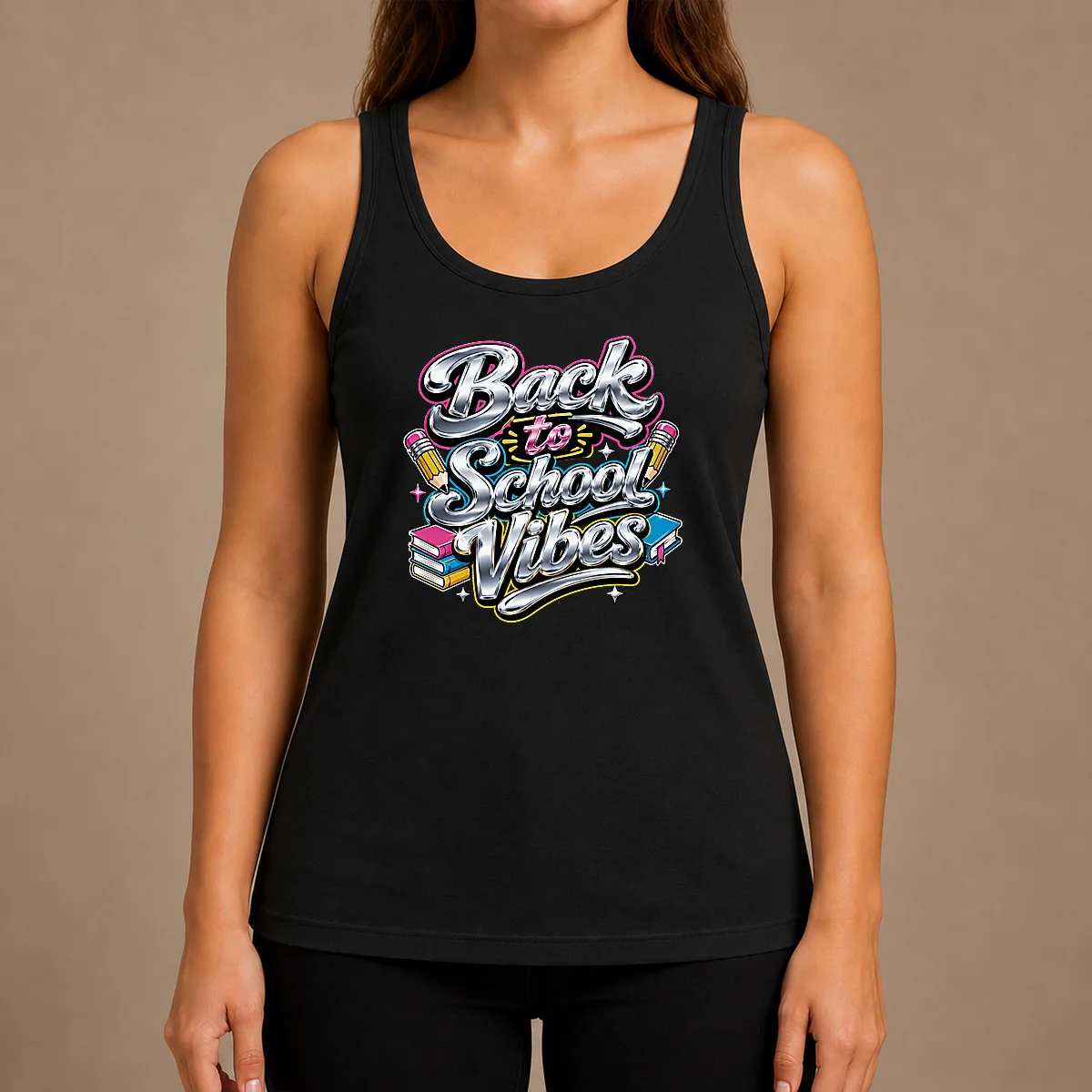Good Back To School Vibes Y2K Tank Top