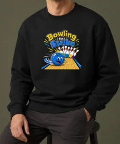 Good Bowling For Strike Fun Vector Sweater