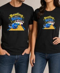 Good Bowling For Strike Fun Vector