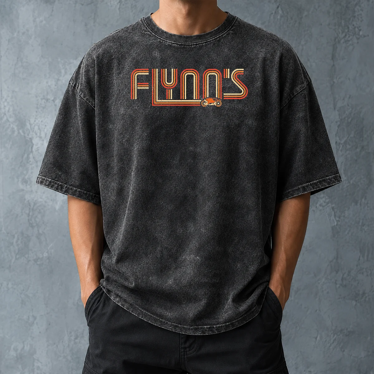 Good Flynn'S Arcade Memories Retro Washed T-Shirt