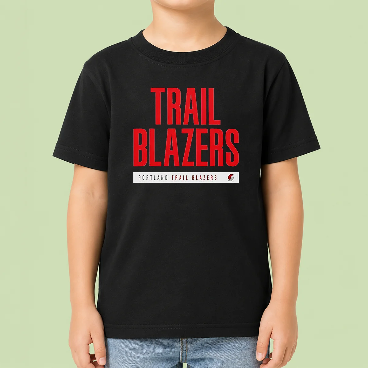 Good Ja Morant Portland Trail Blazers Logo Kids T-Shirt