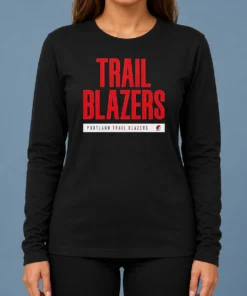 Good Ja Morant Portland Trail Blazers Logo Long Sleeve Shirt