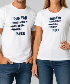 Good Nice I Run For Prize Monkey Trophies Figure Beer