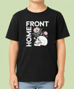 Good Official Homefront Skull Flowers Kids T-Shirt