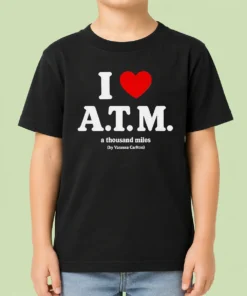 Good Official I Love ATM A Thousand Miles By Vanessa Carlton Kids T-Shirt