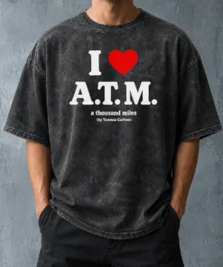 Good Official I Love ATM A Thousand Miles By Vanessa Carlton Washed T-Shirt