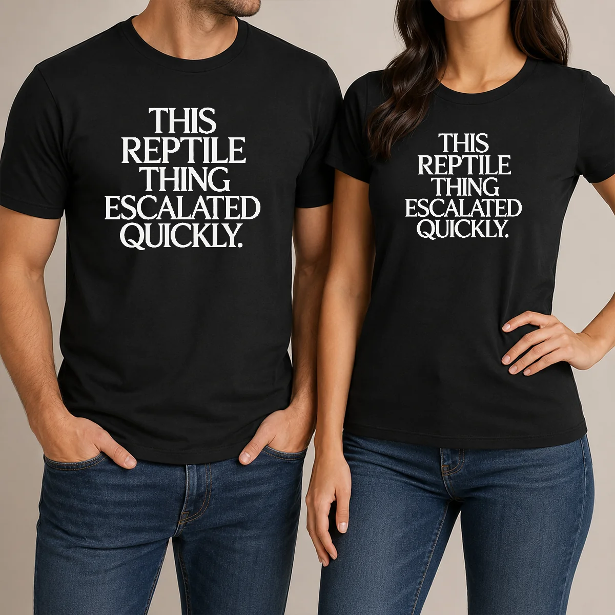 Good This Reptile Thing Escalated Quickly Shirt Good This Reptile Thing Escalated Quickly Shirt