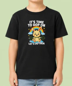 Good Time To Hop On Kids T-Shirt