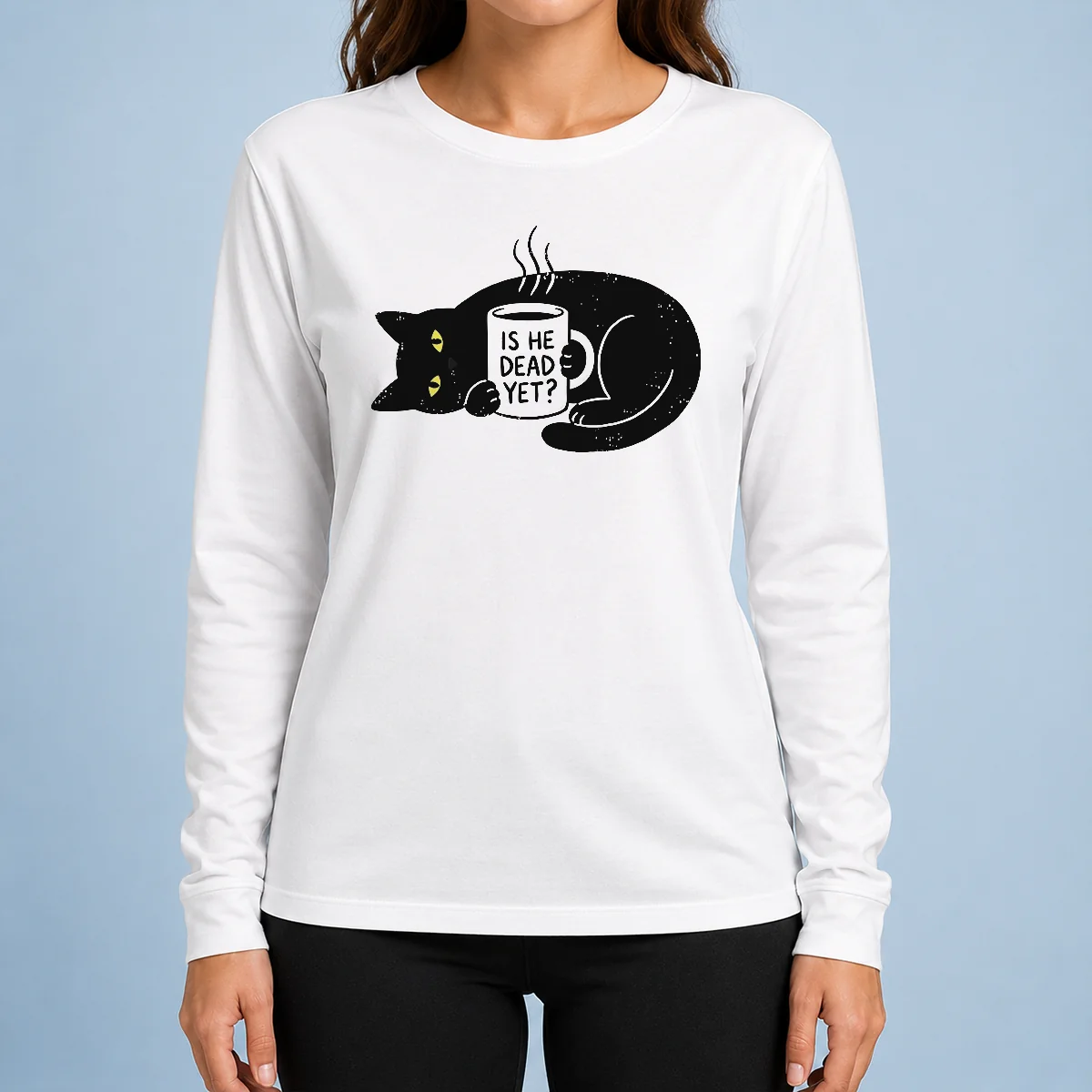 Happy Pretty SchröDinger'S Roommate Long Sleeve Shirt
