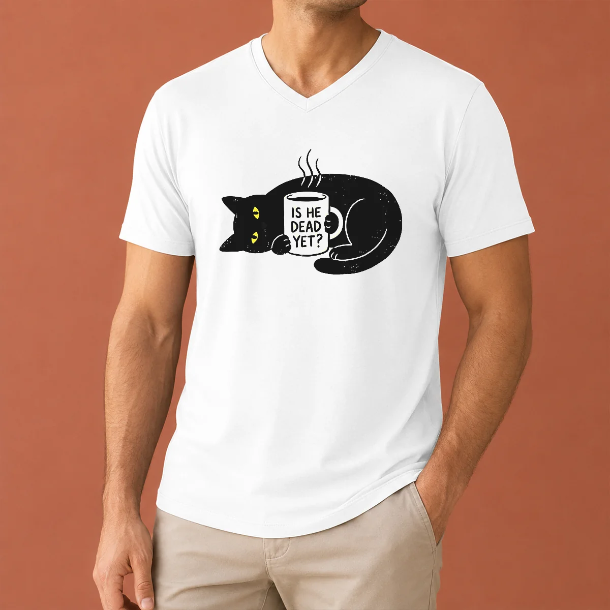Happy Pretty SchröDinger'S Roommate V-Neck Shirt Happy Pretty SchröDinger'S Roommate V-Neck Shirt