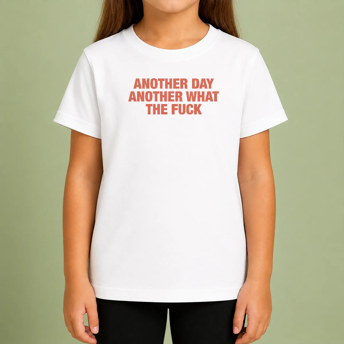 Hot Another Day Another What The Fck Kids T-Shirt