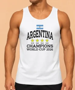 Hot Argentina Champions FIFA World Cup 2026 Tank Top