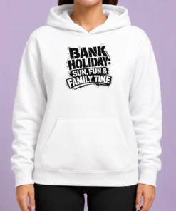 Hot Awesome Summer Bank Holiday Family Time Stencil Hoodie