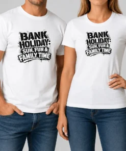 Hot Awesome Summer Bank Holiday Family Time Stencil
