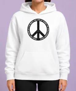 Hot Awesome When The Power Love Beats The Love Of Power Hoodie