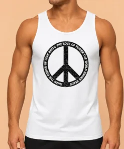 Hot Awesome When The Power Love Beats The Love Of Power Tank Top