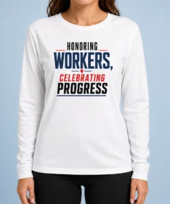 Hot Good Labour Day Celebration Honoring Workers Minimalist Long Sleeve Shirt