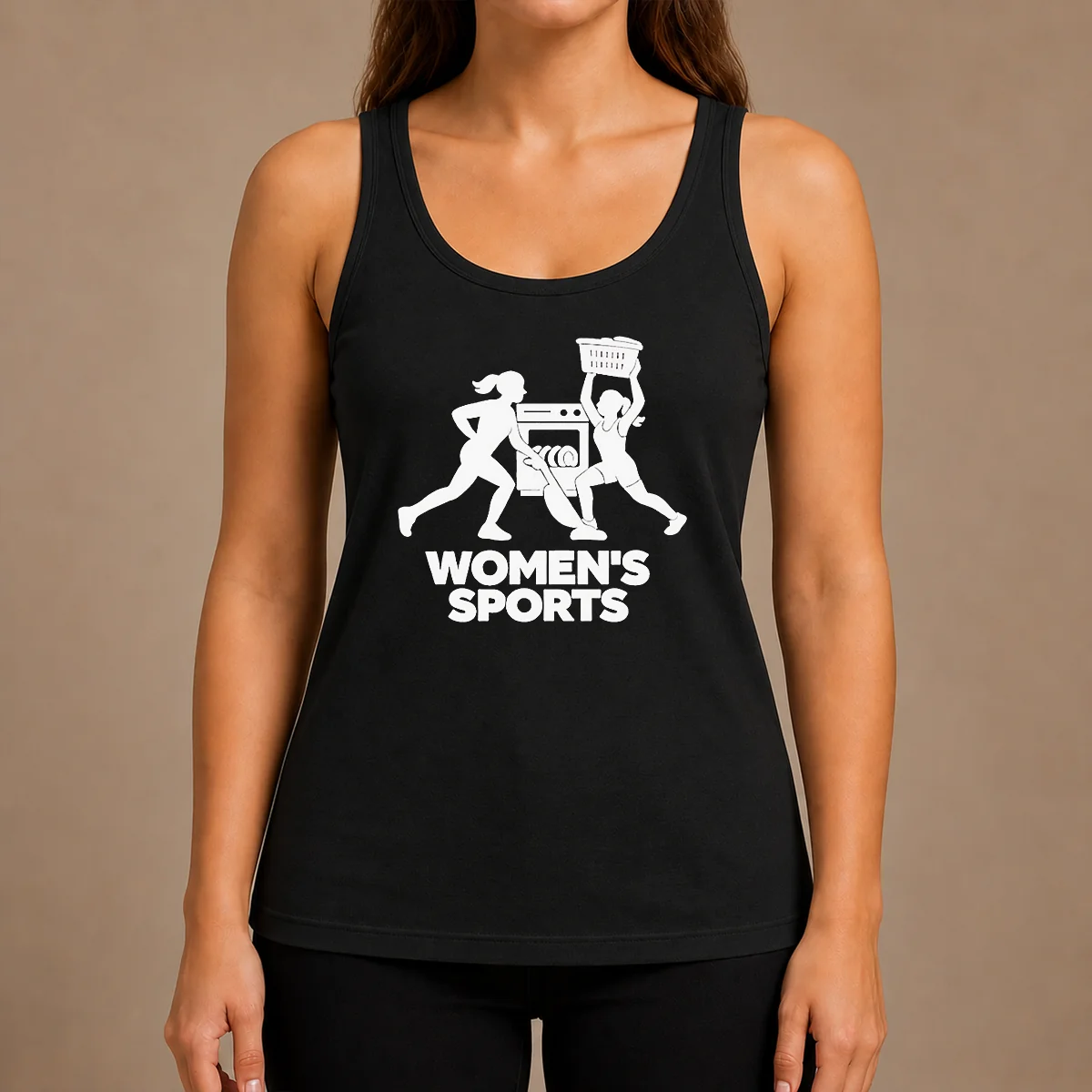 Hot Nice Women'S Sports Sarcastic Household Chores Humor Tank Top